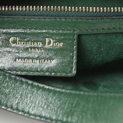 Christian Dior Calfskin Saddle Bag Green 6 of 12