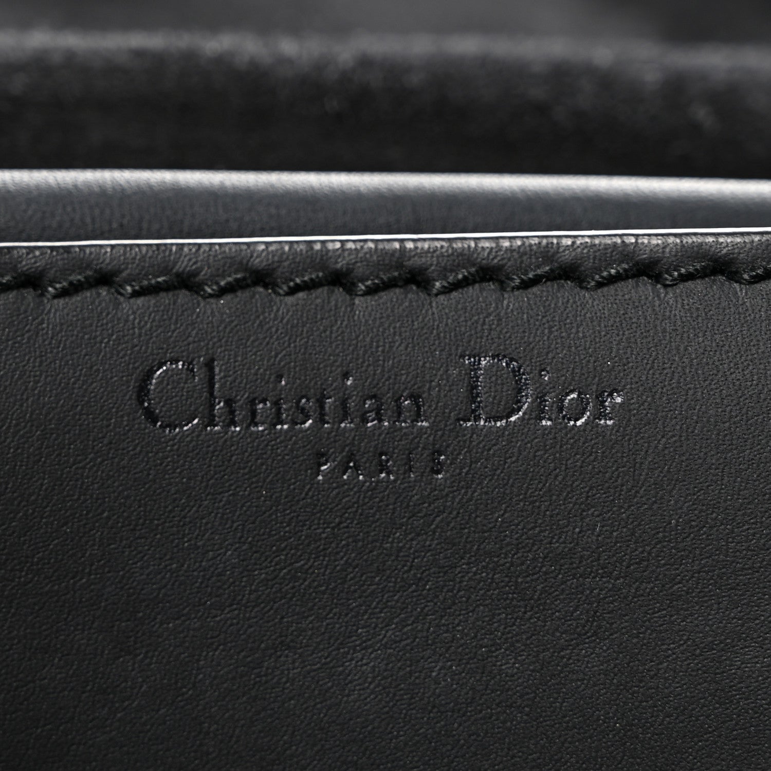 Christian Dior Ultra Matte Calfskin J'Adior Chain Flap Bag Black