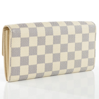 Louis Vuitton Damier Azur Sarah Wallet 3 of 7