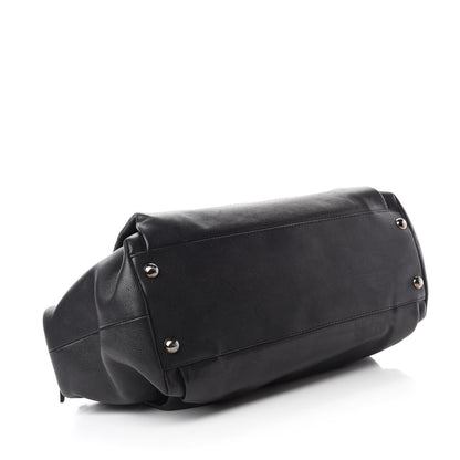 Chanel Caviar Large CC Tuck Tote Black 4 of 10
