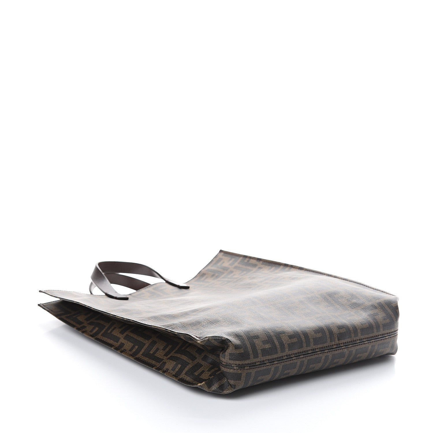 Fendi Zucca Spalmati Shopping Tote Tobacco 3 of 8