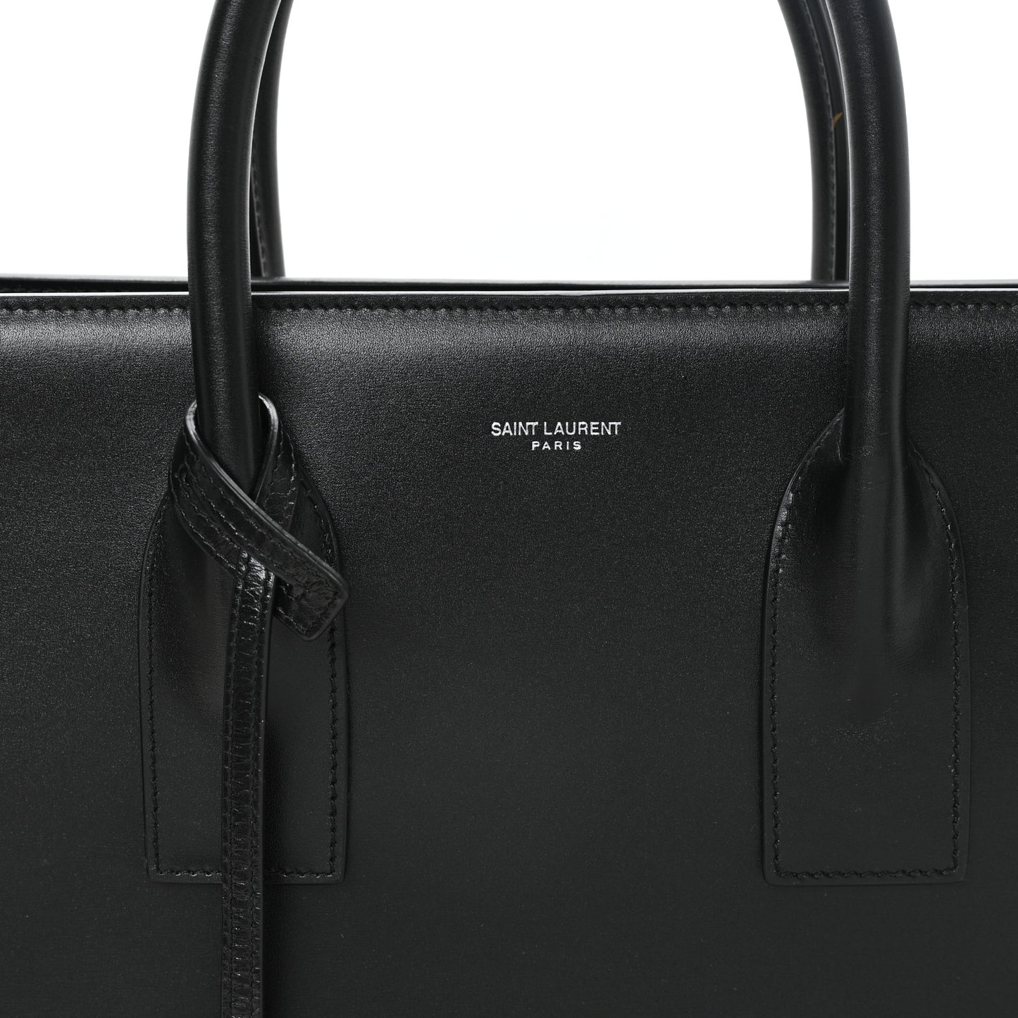 Calfskin Large Thin Sac De Jour Black