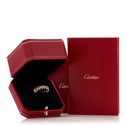 Cartier 18K Pink Gold MM Clash De Cartier Ring 57 8 5 of 5