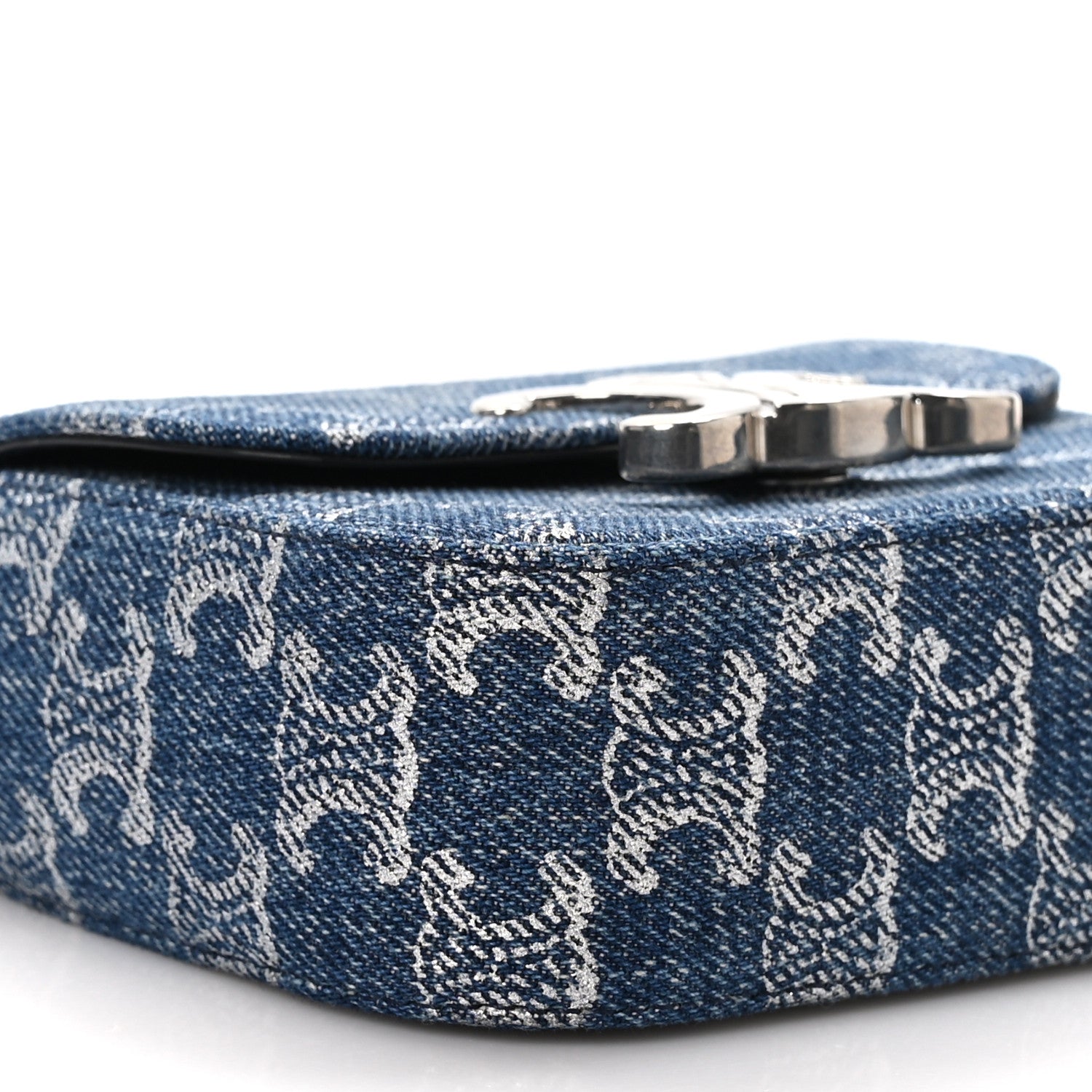 Celine Denim Triomphe Mini Claude 9 of 11