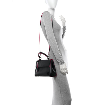 Louis Vuitton Epi Cluny BB Black Hot Pink 2 of 11