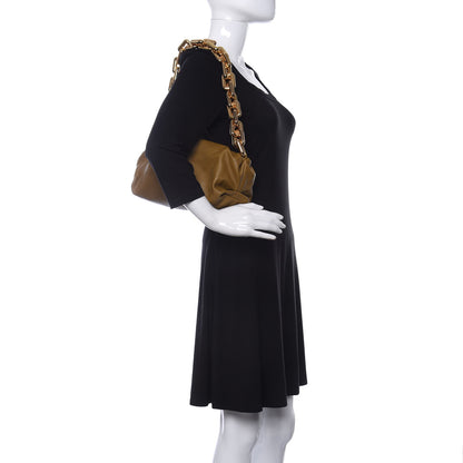 Bottega Veneta Calfskin The Pouch Chain Moutarde 2 of 9