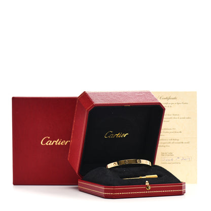 Cartier 18K Yellow Gold LOVE Bracelet 20 7 of 7