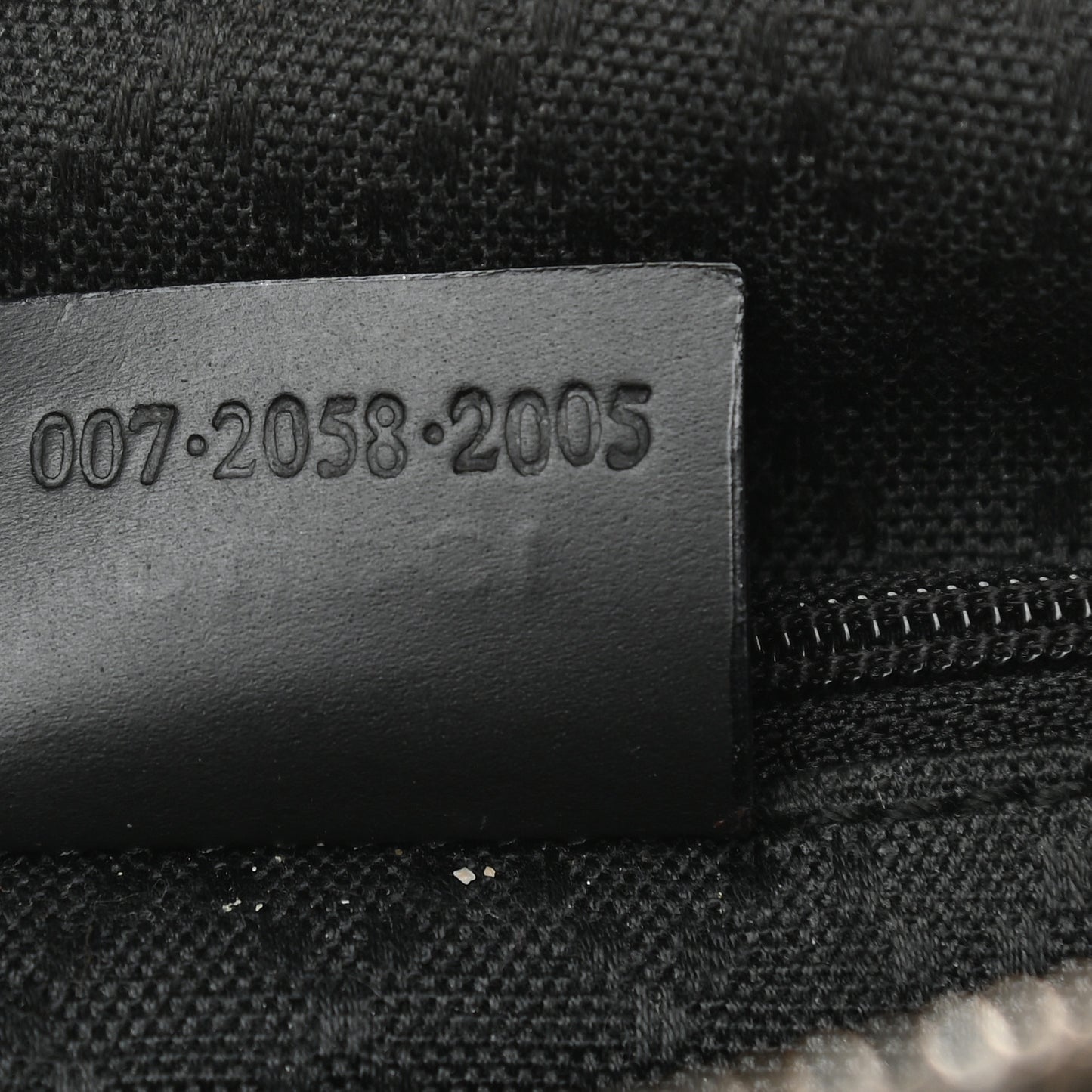 Nylon Monogram Tote Bag Black