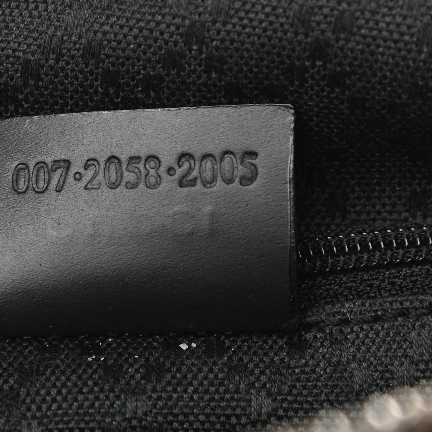 Gucci Nylon Monogram Tote Bag Black 6 of 8
