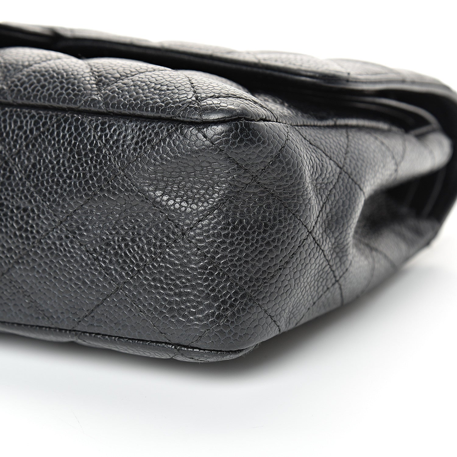 Chanel Caviar Quilted Medium Double Flap Black 9 of 18