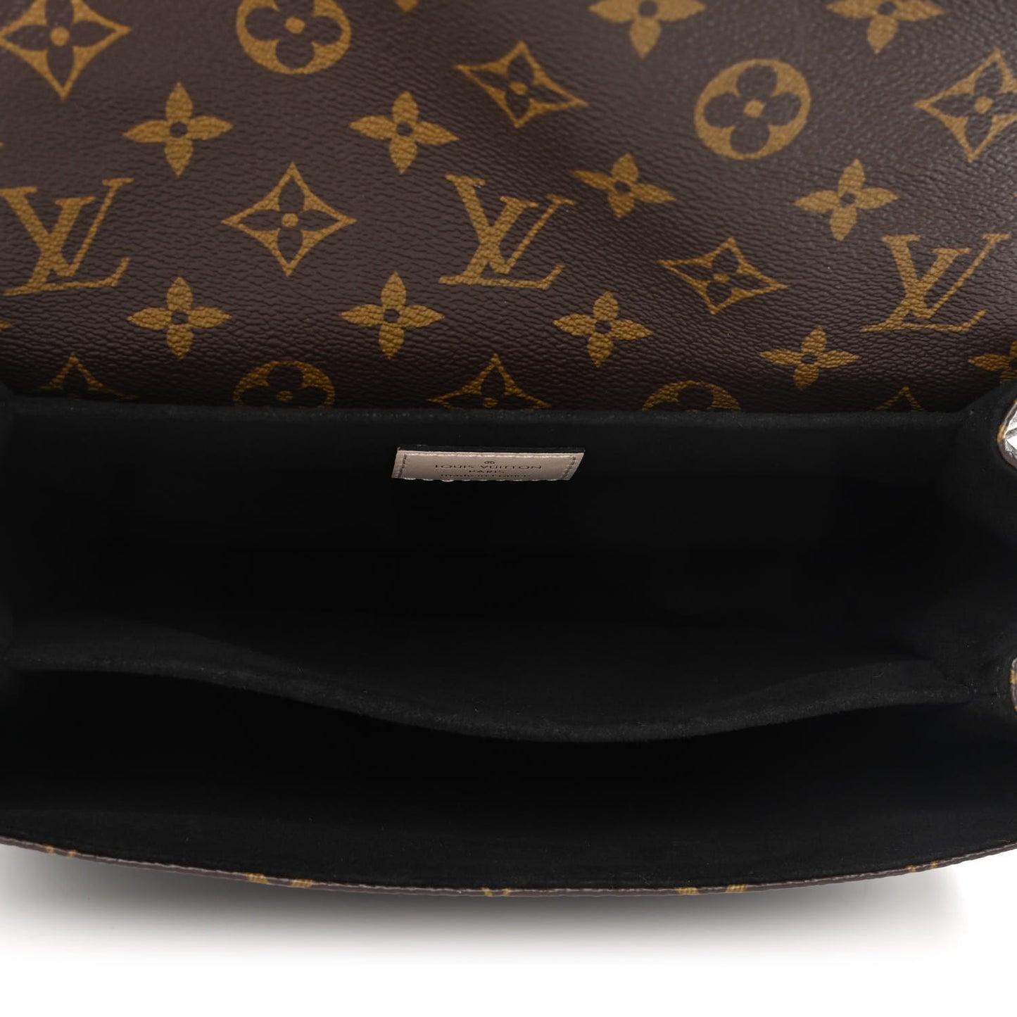 Monogram Braided Pochette Metis Creme Beige