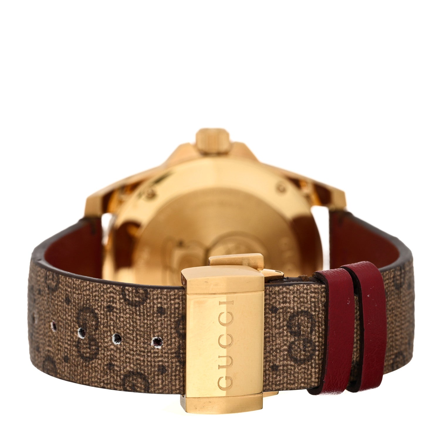 Gucci X DORAEMON Stainless Steel Canvas 40mm Dive Quartz Watch Brown 3 of 4