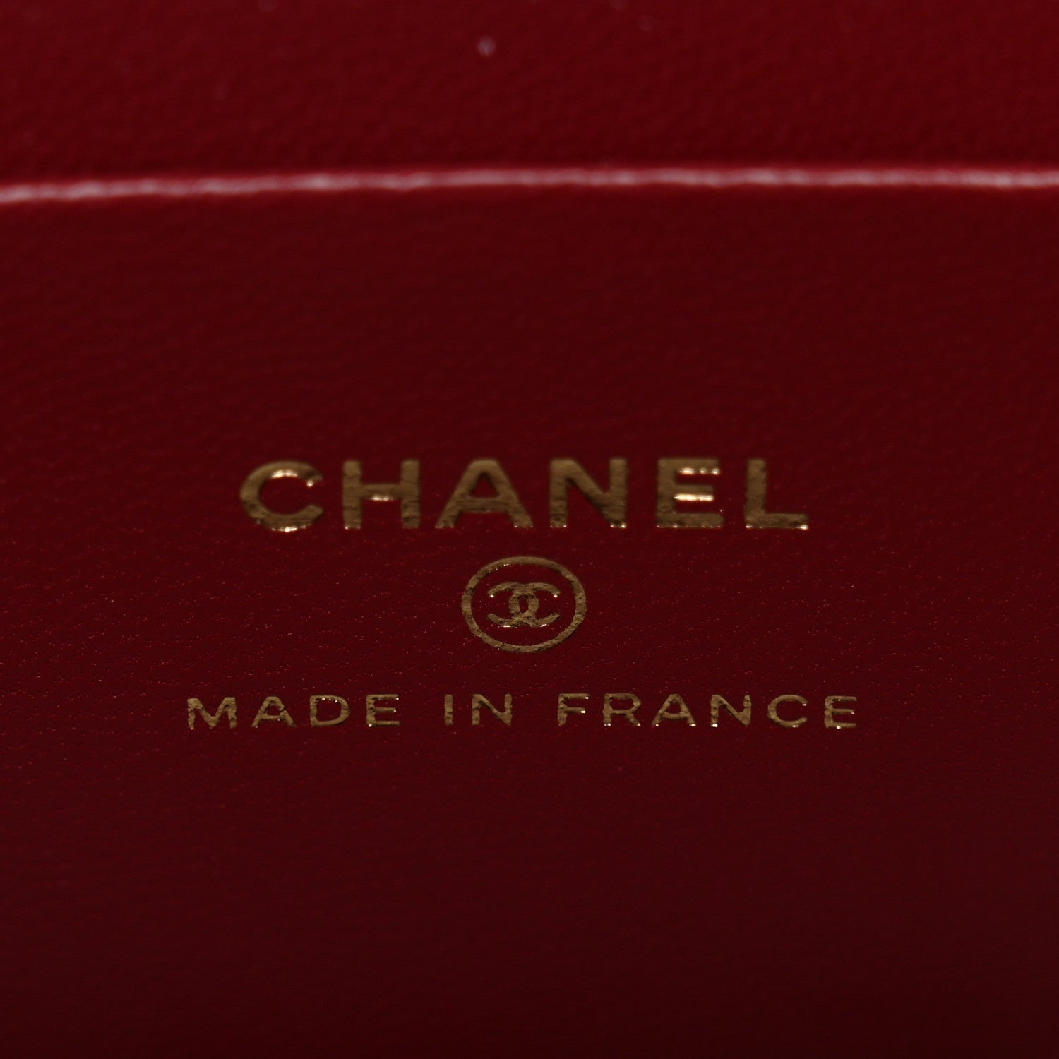 Chanel Lambskin Quilted Small Top Handle Vanity Case With Chain Burgundy 6 of 11