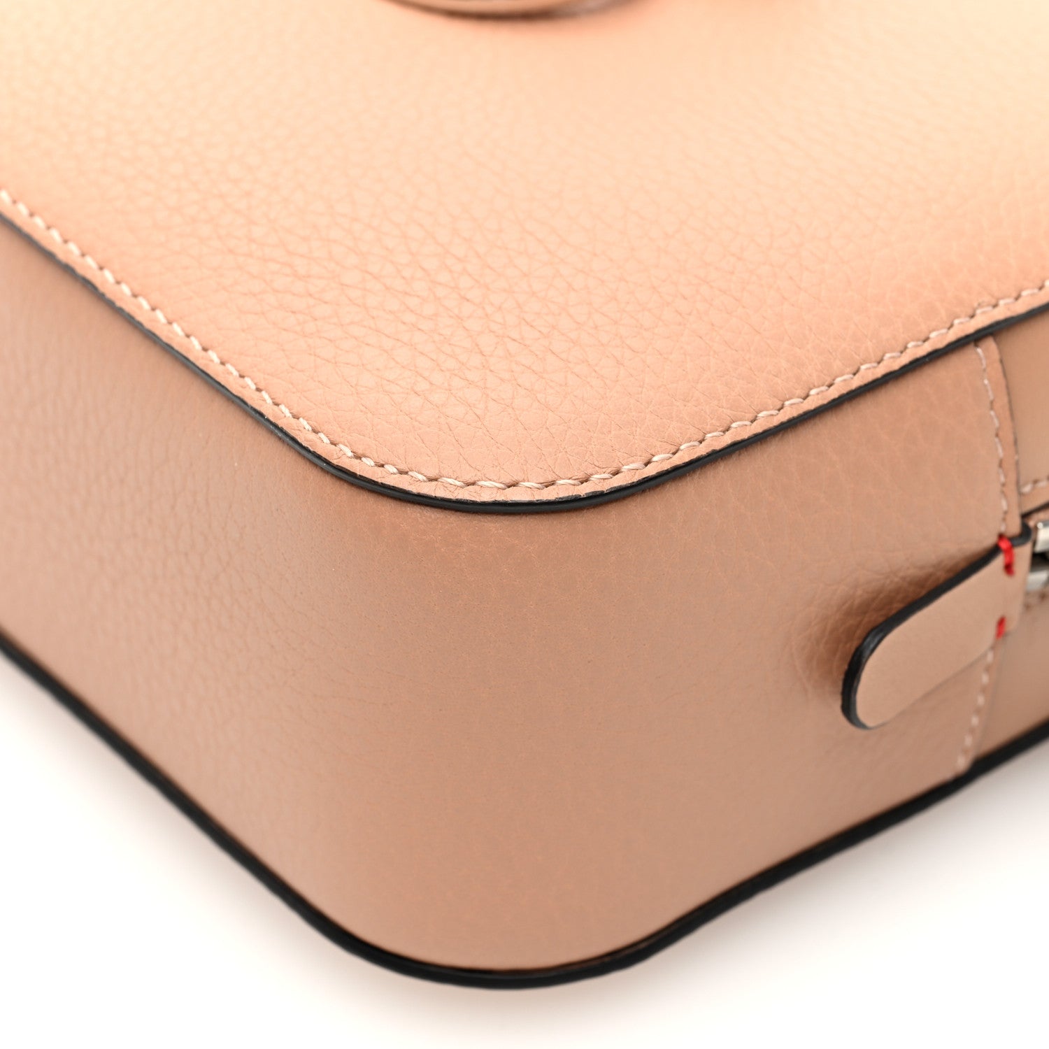 Christian Louboutin Calfskin Mini Rubylou Crossbody Nude 10 of 10