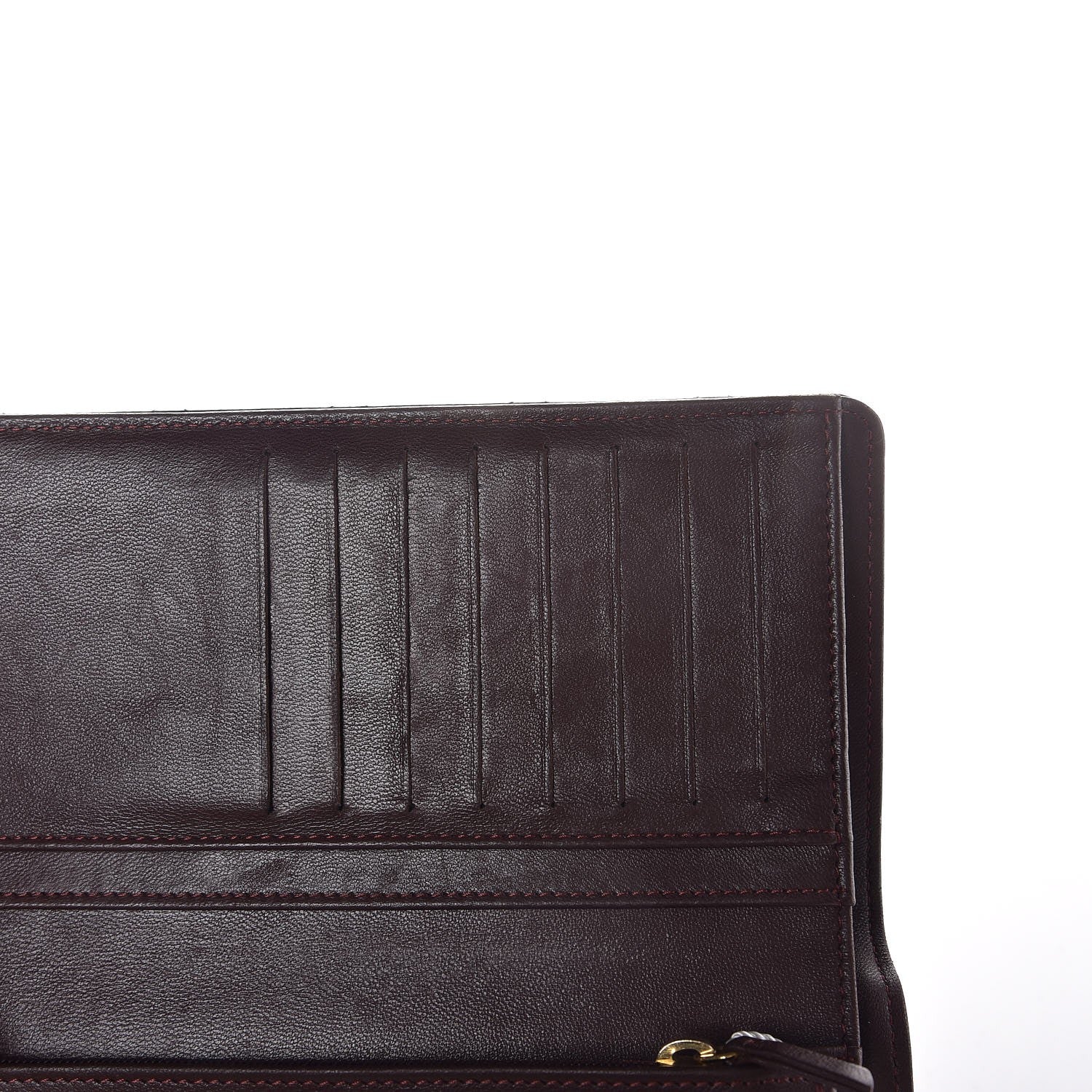 Chanel Lambskin Quilted Yen Wallet Black 9 of 10