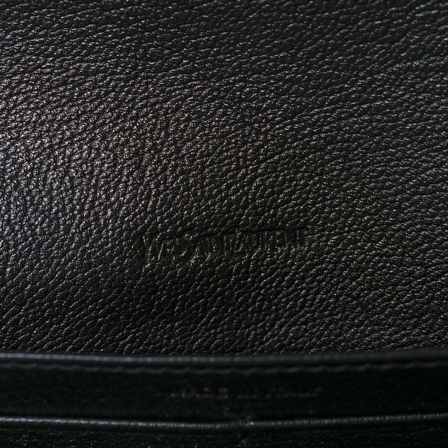 Chevre Belle De Jour Flap Wallet Black
