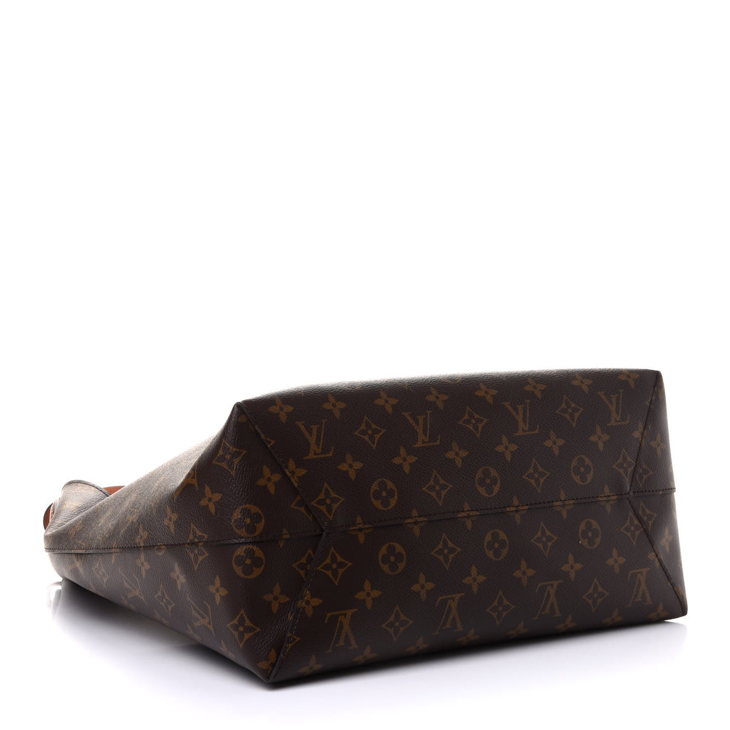 Monogram Flower Hobo Caramel