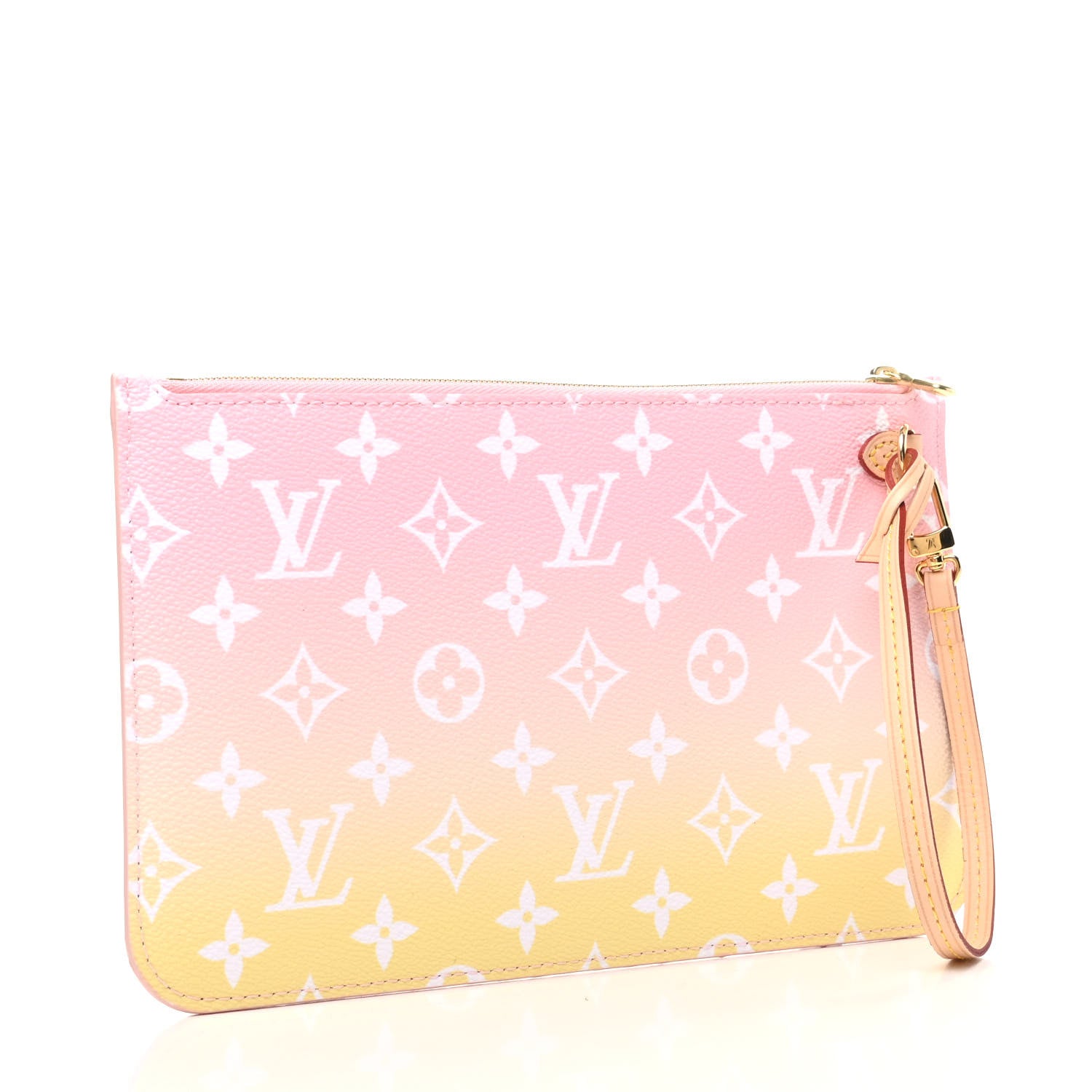 Louis Vuitton Monogram By The Pool Neverfull MM Pochette Light Pink 3 of 6