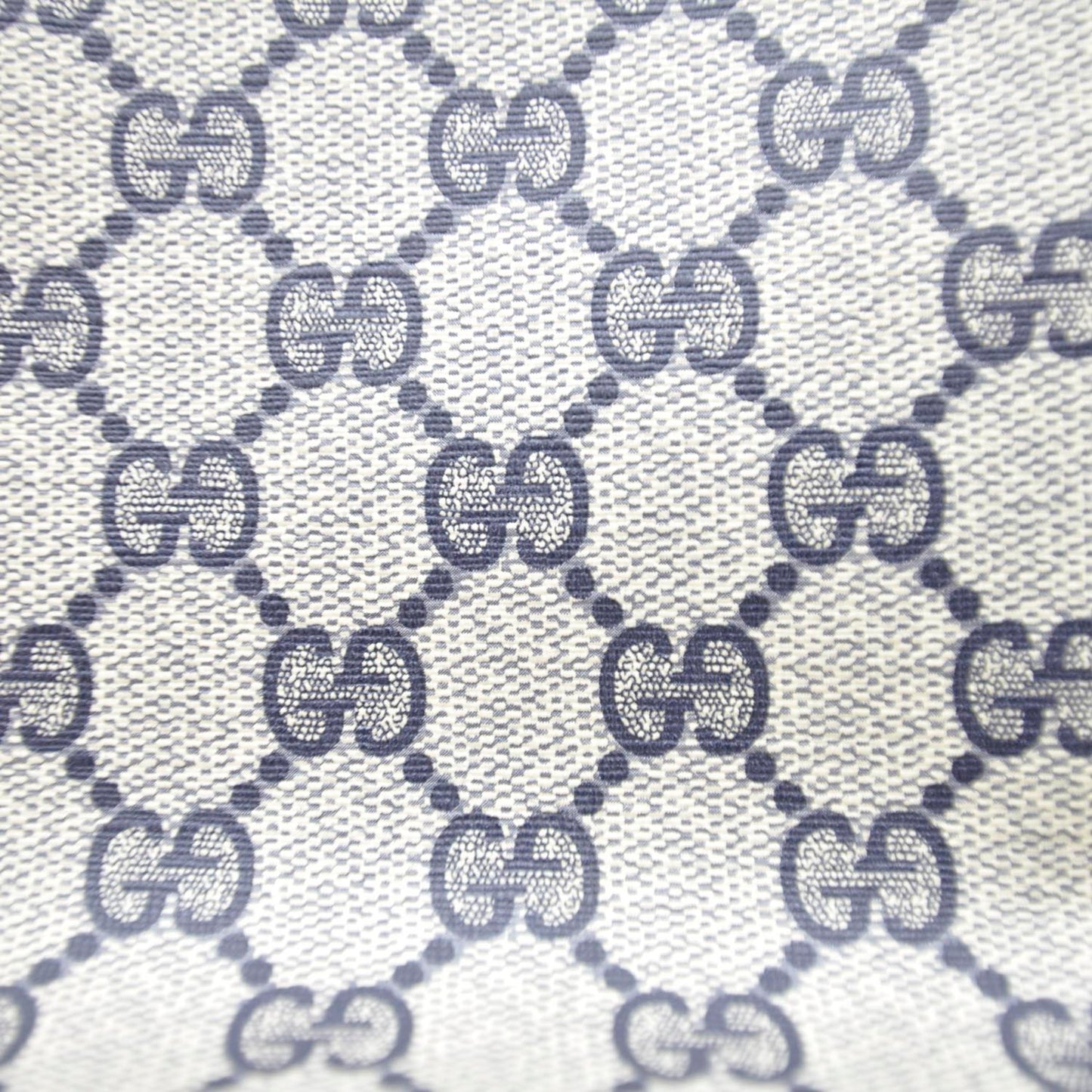 Monogram Web Tote Navy Blue