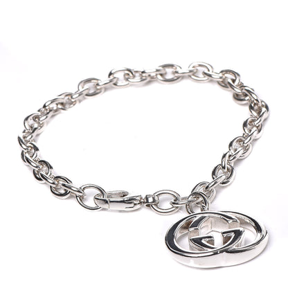 Gucci Sterling Silver Britt Charm Bracelet 1 of 5