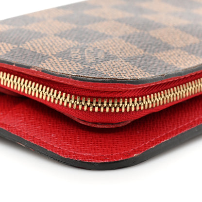 Louis Vuitton Damier Ebene Insolite Wallet Red 12 of 21