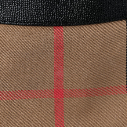 Burberry House Check Derby Peyton Crossbody Clutch Bag Black 13 of 14