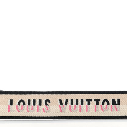 Louis Vuitton Jacquard Speedy Bandouliere 20 Shoulder Strap Black 3 of 4