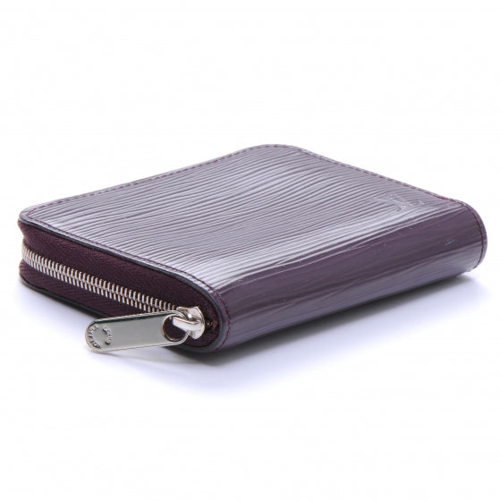 Epi Zippy Coin Purse Cassis