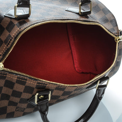 Louis Vuitton Damier Ebene Speedy Bandouliere 30 5 of 7