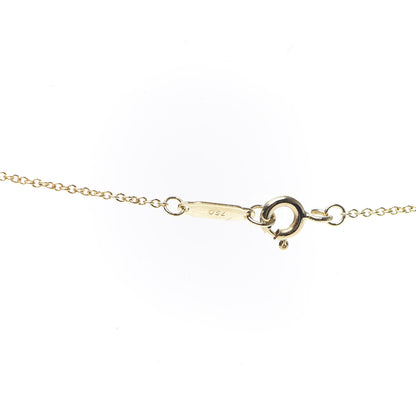 Tiffany 18K Yellow Gold Diamond Small Cross Pendant Necklace 4 of 6