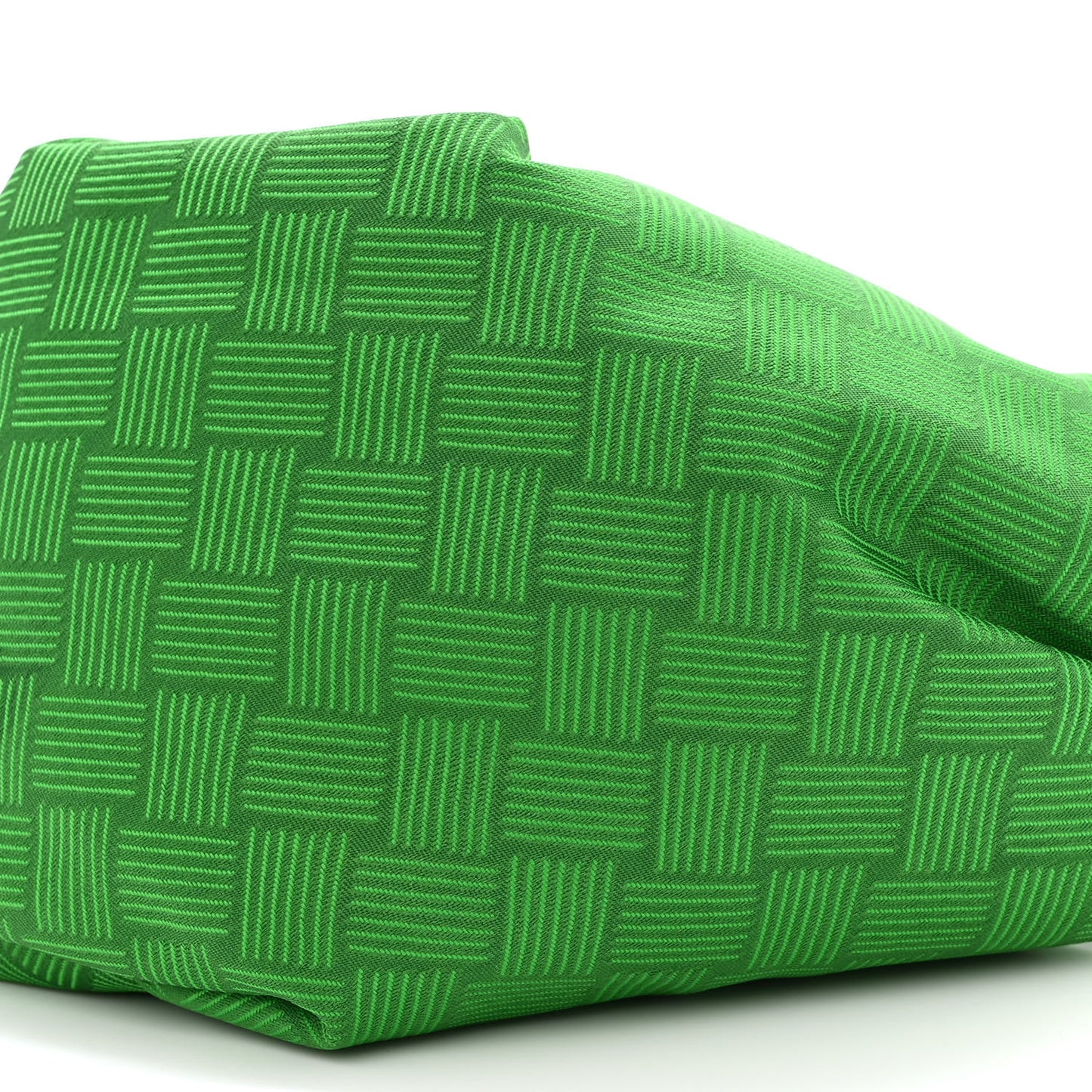 Jacquard Mini Double Knot Bag Green