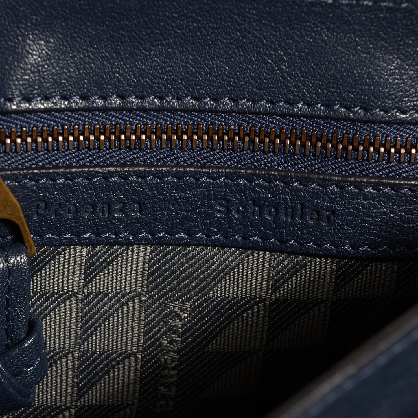 Lambskin PS1 Pouch Messenger Bag Midnight