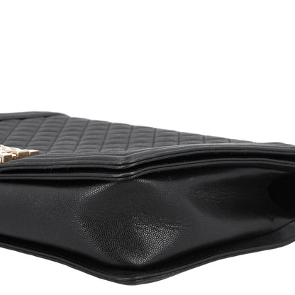 Chanel Caviar Quilted Large Boy Flap Black 10 of 10
