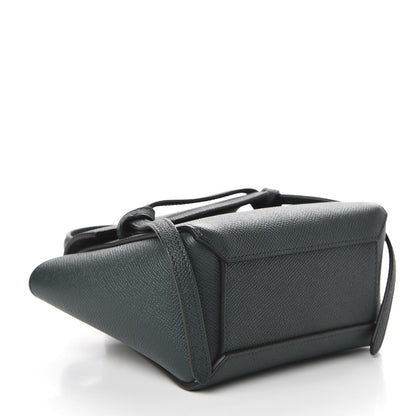 Celine Grained Calfskin Pico Belt Bag Amazone 4 of 9