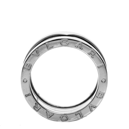 Bulgari 18K White Gold B.Zero1 3 Band Ring 56 7.5 5 of 8