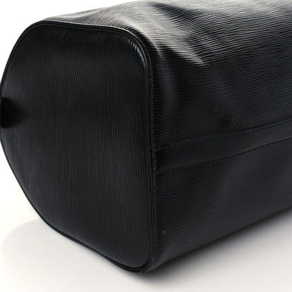 Louis Vuitton Epi Speedy 40 Black 7 of 8