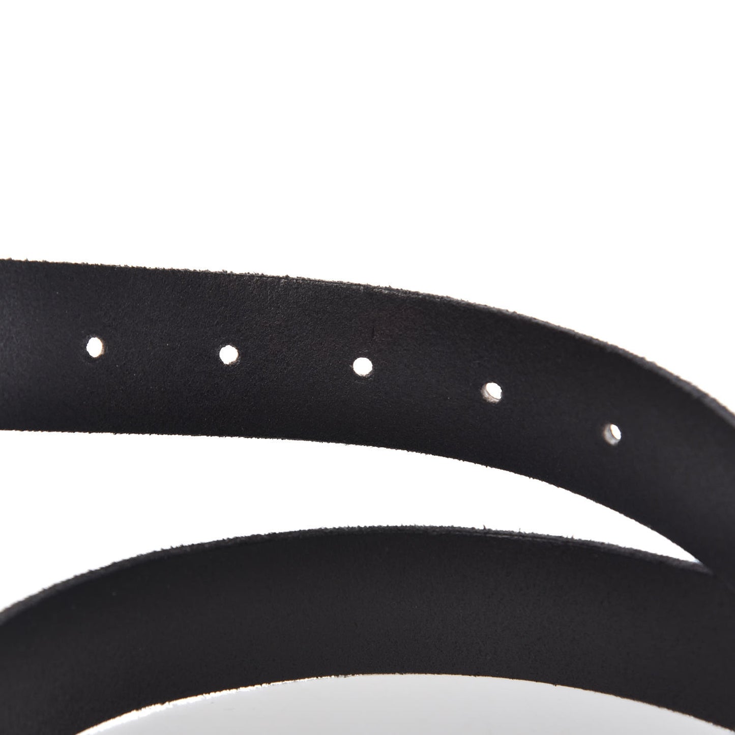 Cuoio Toscano Nickel Double G 30mm Belt 95 38 Black