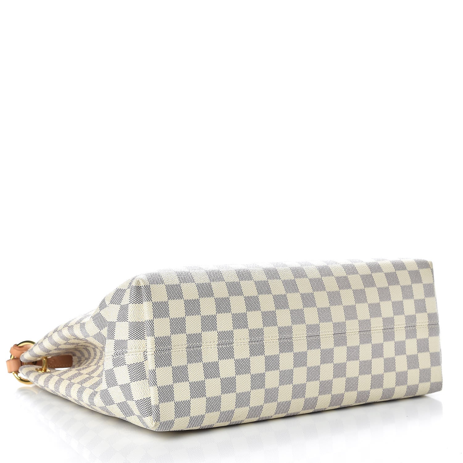 Louis Vuitton Damier Azur Graceful MM Rose Ballerine 4 of 22
