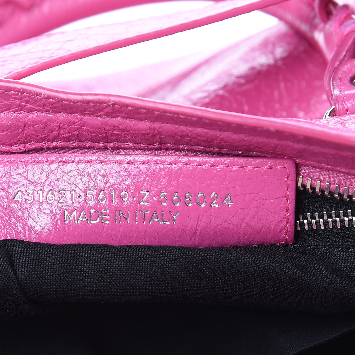 Balenciaga Agneau Classic Silver Hardware S City Rose Flamingo 9 of 15