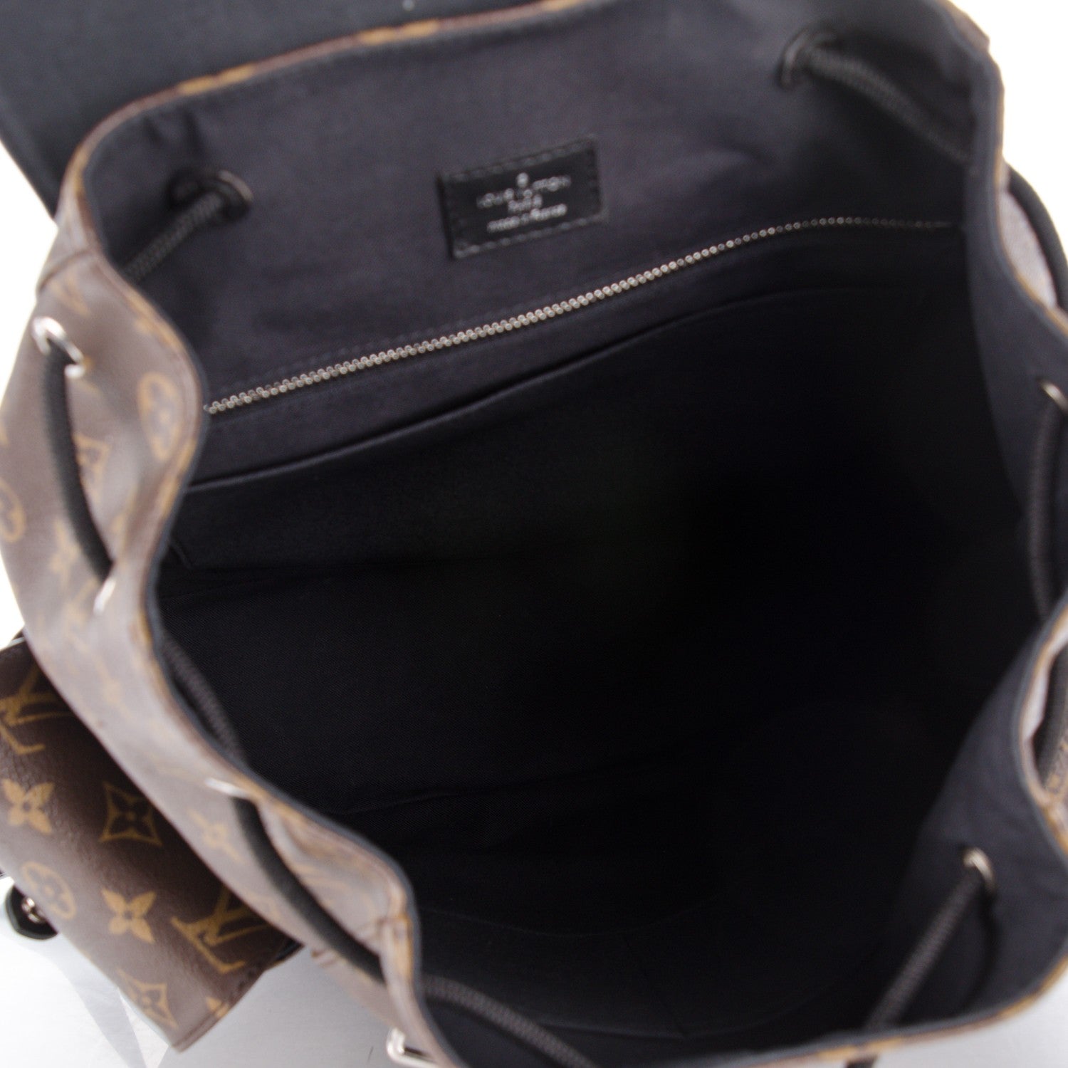 Louis Vuitton Monogram Macassar Christopher PM Backpack 5 of 10