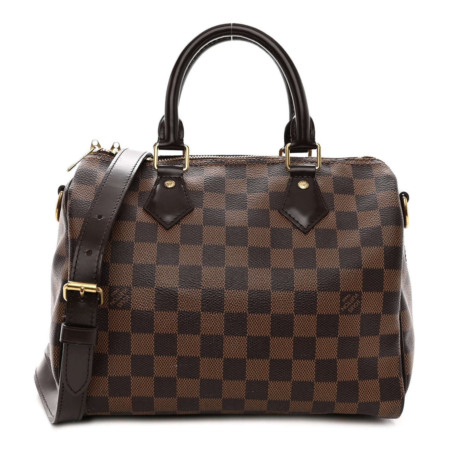 Damier Ebene Speedy Bandouliere 25