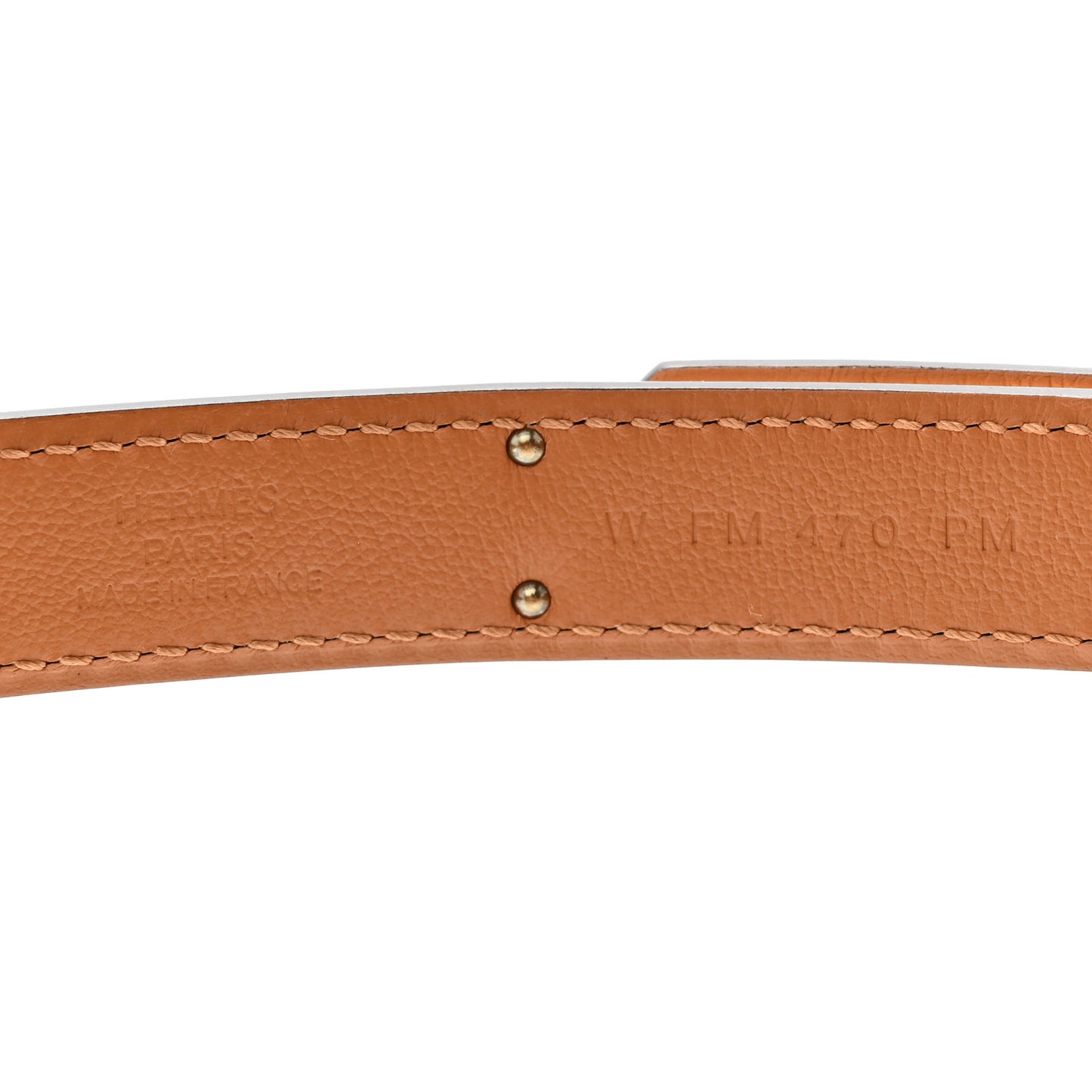 Epsom Teddy Kelly Pocket Belt Gold Ecru