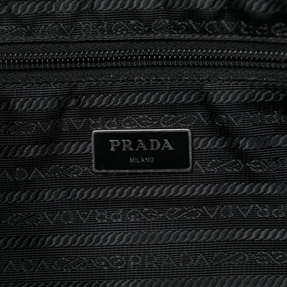 Prada Tessuto Nylon Saffiano Tote Black 5 of 7
