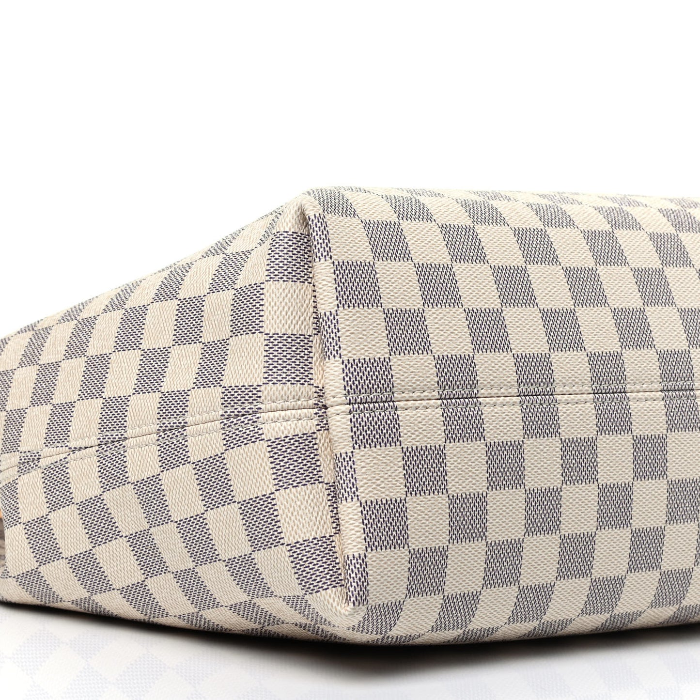 Damier Azur Graceful MM Rose Ballerine