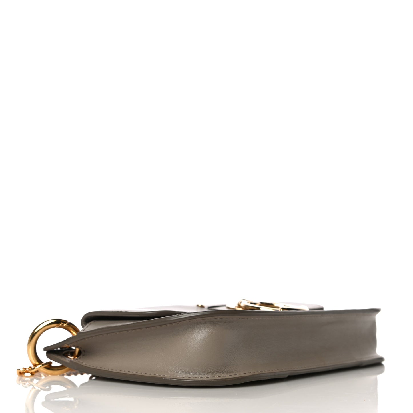 Calfskin Tess Mini Crossbody Bag Motty Grey