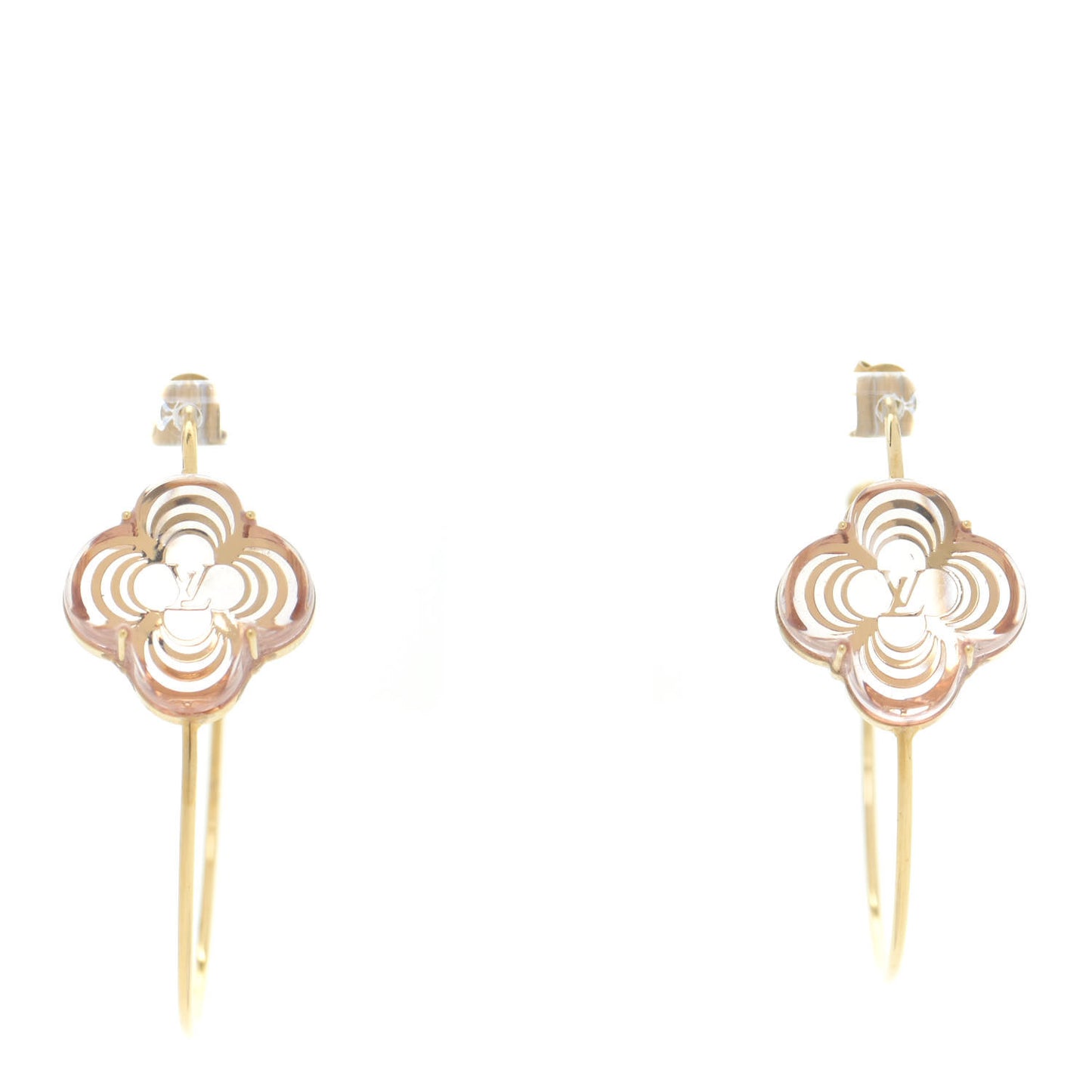 A La Folie Hoop Earrings Gold