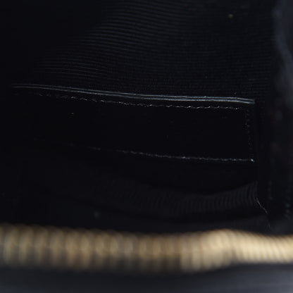 Saint Laurent Calfskin Matelasse Small Monogram Bubble Crossbody Black 7 of 10