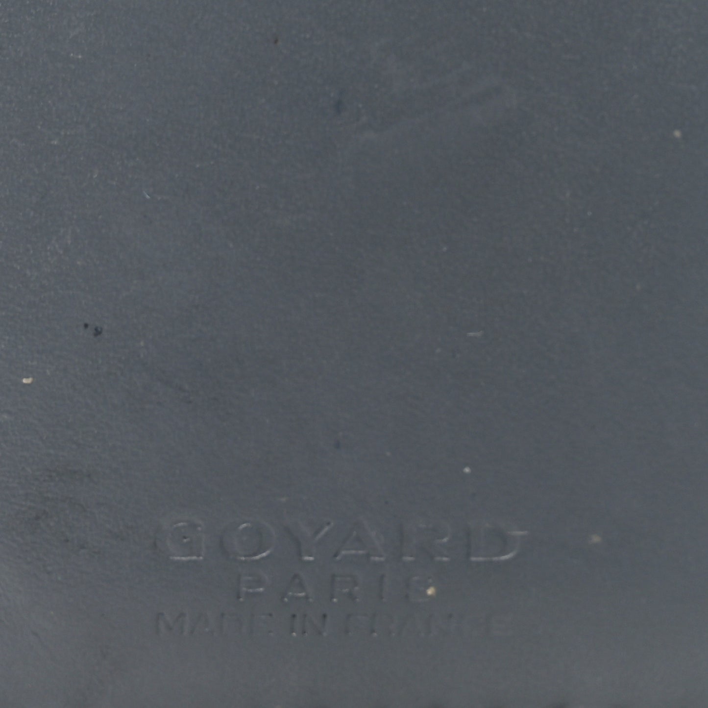 Goyardine Saint Marc Folding Card Case Grey