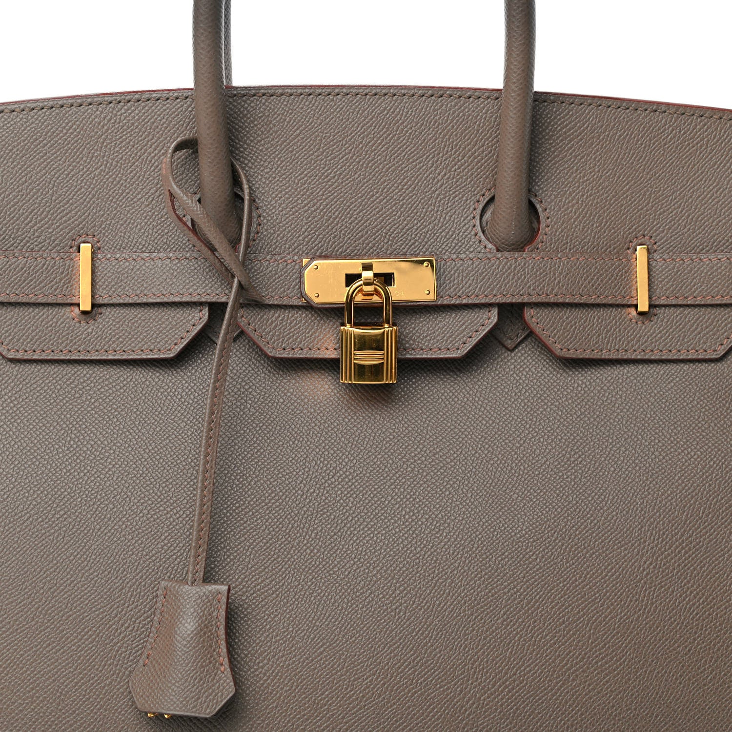 Hermes Epsom Birkin 35 Etain 7 of 12