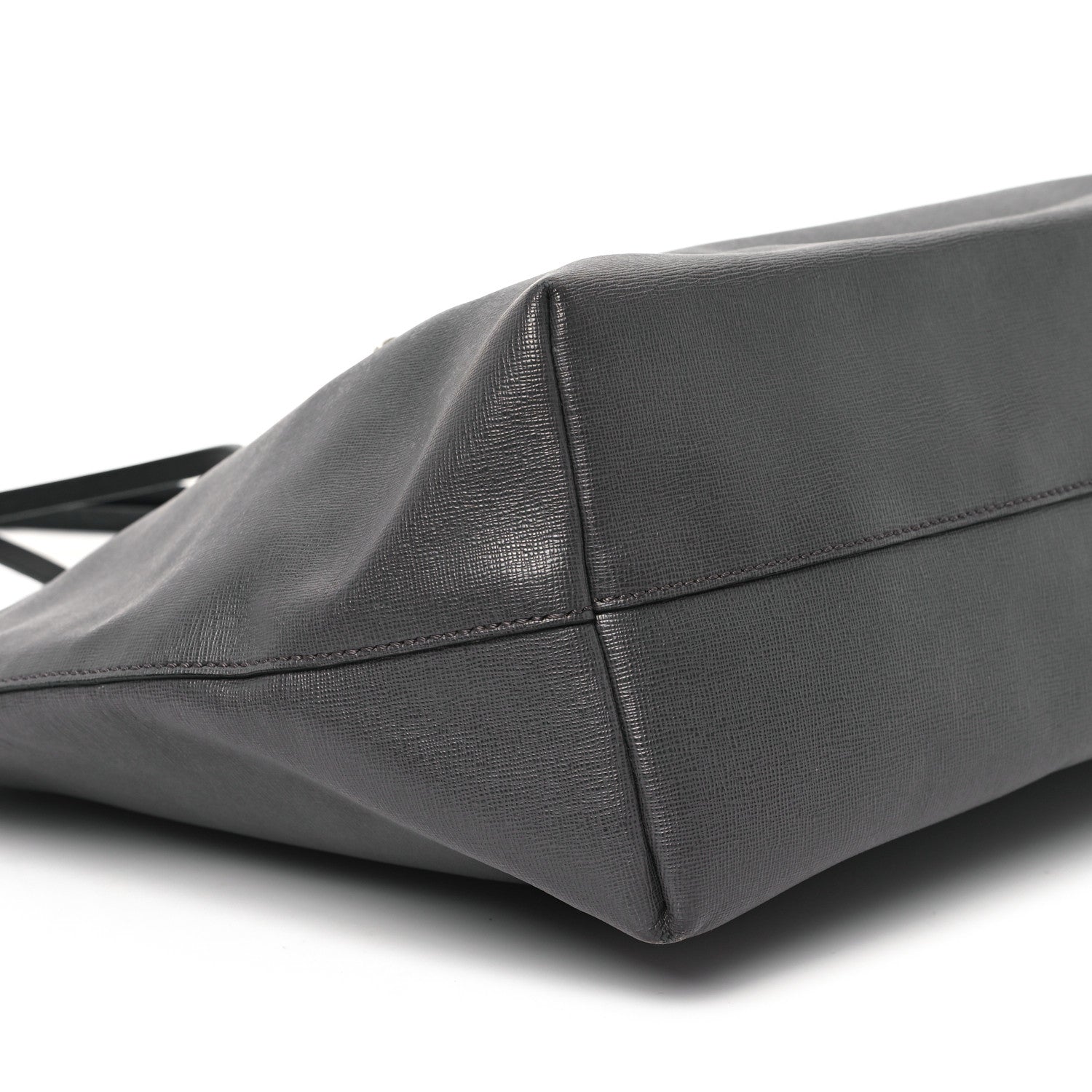 Fendi Vitello Elite Cuoio Monster Buggies Medium Roll Tote Carbone Black Multicolor Magenta 9 of 11